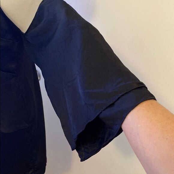 Revolve MLM Label Black Clyde Mini Dress Size Medium - Picture 4 of 14